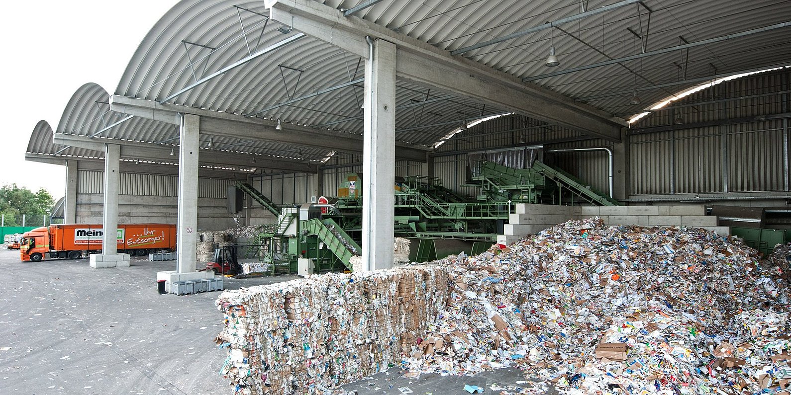 Recyclinghof Regensburg Bogendach Referenzen Peneder